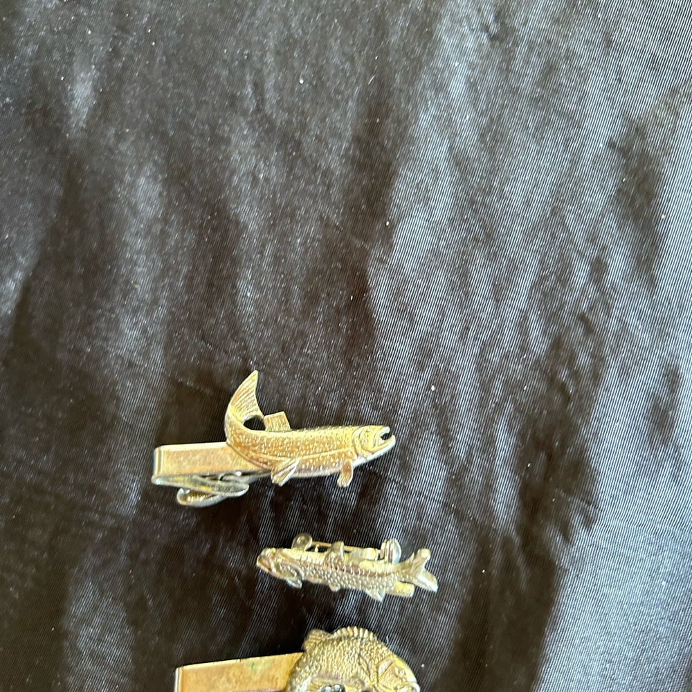 Fish tie tack